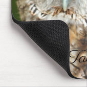 Die Tawny Owl Mousepad (Ecke)