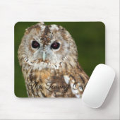 Die Tawny Owl Mousepad (Mit Mouse)