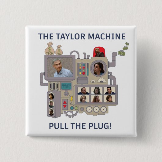 Die Taylor-Maschine Button (Vorderseite)