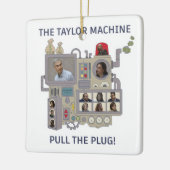 Die Taylor-Maschine Keramikornament (Links)