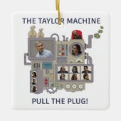 Die Taylor-Maschine Keramikornament (Vorderseite)