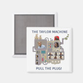 Die Taylor-Maschine Magnet (Vorderseite/Rückseite)