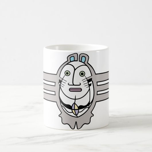 Die Te-Maori- Clupkitz Java Zufuhr Kaffeetasse (Mittel)