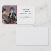 Die Tea Friends Visitenkarte (Vorne/Hinten)