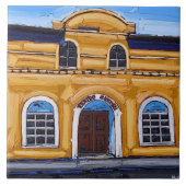 Die "Teatro Carmen" dekorative Fliese (Vorderseite)