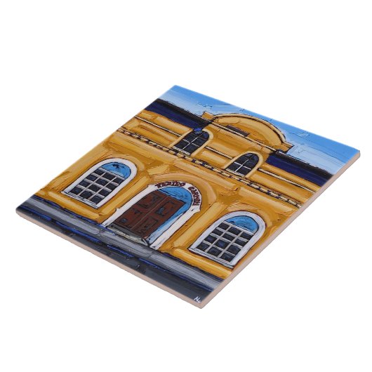 Die "Teatro Carmen" dekorative Fliese (Seite)