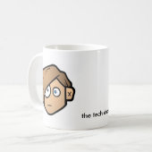 die Tech-Typ-Tasse Kaffeetasse (Vorderseite Links)