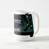 Die TECHNIKEN SL-1210M5D DJ Turntable-Plattform Kaffeetasse (VorderseiteRechts)