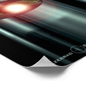 Die technologische Singularität Poster (Ecke)