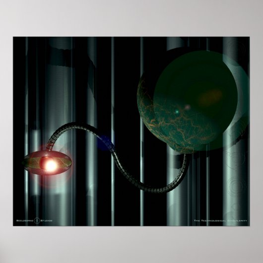 Die technologische Singularität Poster (Vorne)