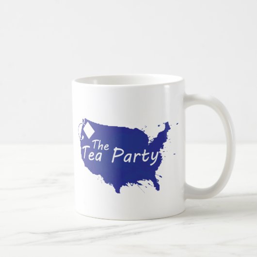 Die Tee-Party-Tasse Kaffeetasse (Rechts)