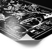 Die Tee-Tarot-Karte Fotodruck (Ecke)