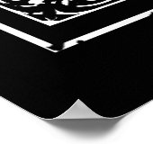 Die Tee-Tarot-Karte Poster (Ecke)