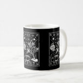 Die Tee-Tarotkarte Kaffeetasse (VorderseiteRechts)