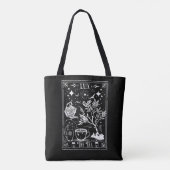 Die Tee-Tarotkarte Tasche (Rückseite)
