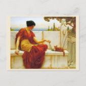 Die Tee von John William Godward Postkarte (Vorderseite)