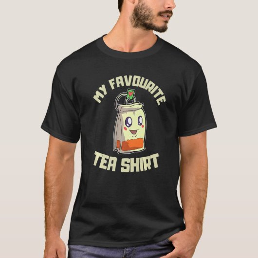 Die Teebag Lieblings-Teebeutel T-Shirt (Vorderseite)