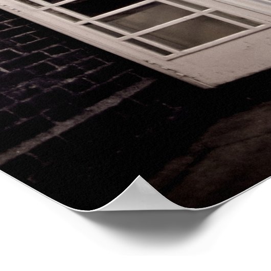 Die Telefonbox [drucken] Poster (Ecke)