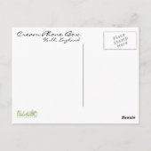 Die Telefonbox [Postkarte] Postkarte (Rückseite)