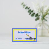 Die Telefonkarte der Farbkinder Telefonnummerkarte (Stehend Vorderseite)