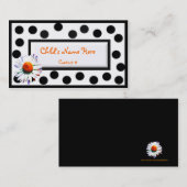 Die Telefonkarte der Kinder Telefonnummerkarte (Vorne/Hinten)