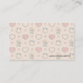 Die Telefonkarte der süße Kinder Telefonnummerkarte (Rückseite)