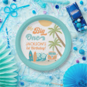 Die Teller des Big One Surf's Up Birthday Party (Party)