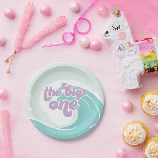 Die Teller des Big One Wave Beach (Party)