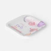 Die Teller des Girl's Two The Moon Party (Gewinkelt)