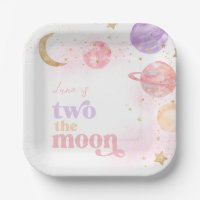 Die Teller des Girl's Two The Moon Party