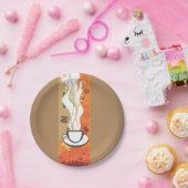 Die Teller des Kaffeebeutels (Party)