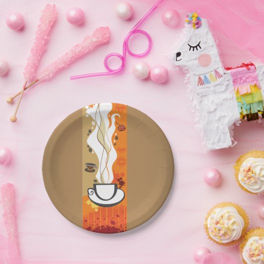 Die Teller des Kaffeebeutels (Party)