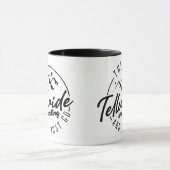 Die Telluride rufen an - Colorado-Berge Tasse (Zentrum)