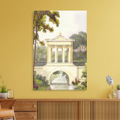 Die Tempelbrücke, von Ackermanns "Repository of Leinwanddruck (Insitu (Wohnzimmer))