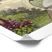 Die Tempelbrücke, von Ackermanns "Repository of Poster (Ecke)