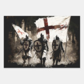 Die Tempelritter betreten die heilige Stadt Geschenkpapier Set (Vorderseite 2)