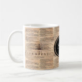 Die Tempest Shakespeare Personalisierte Kaffee-Tas Kaffeetasse (Links)
