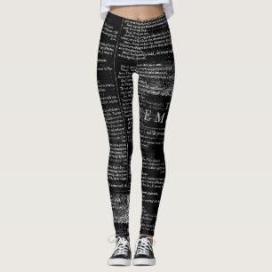 Die Tempestshakespeare-Spiel-Leggings Leggings