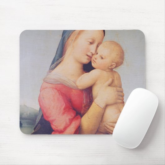 Die "Tempi" Madonna, 1508 Mousepad (Mit Mouse)