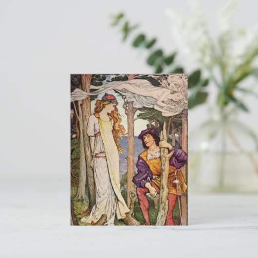 Die temporeiche Einladung (Stehend Vorderseite)