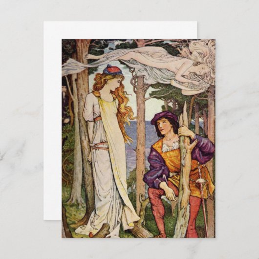 Die temporeiche Einladung (Vorne/Hinten)