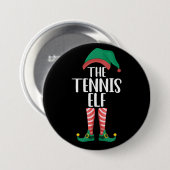 Die Tennis Elf Matching Familiengruppe Weihnachten Button (Vorne & Hinten)