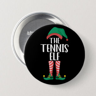 Die Tennis-Elf-Passende-Familiengruppen-Weihnachte Button