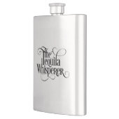 Die Tequila Whisperer Flasche Flachmann (Links)