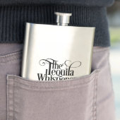 Die Tequila Whisperer Flasche Flachmann (Beispiel)