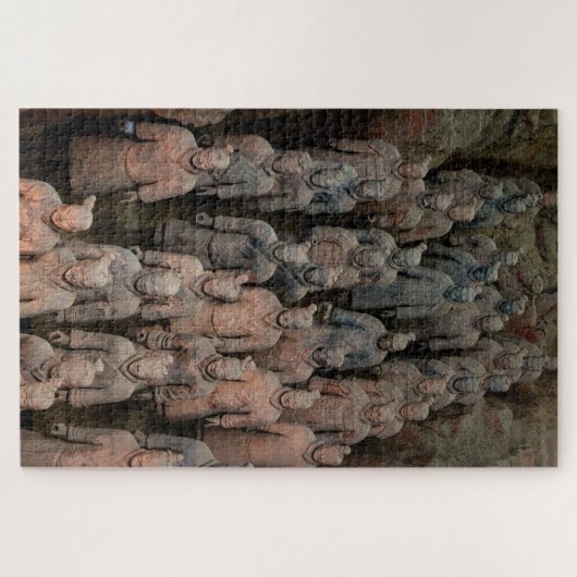 Die Terracotta Armee von Xian in China Puzzle (Horizontal)