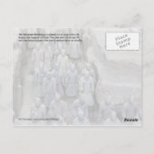 Die Terrakotta-Armee des ersten Kaisers der China Postkarte (Rückseite)