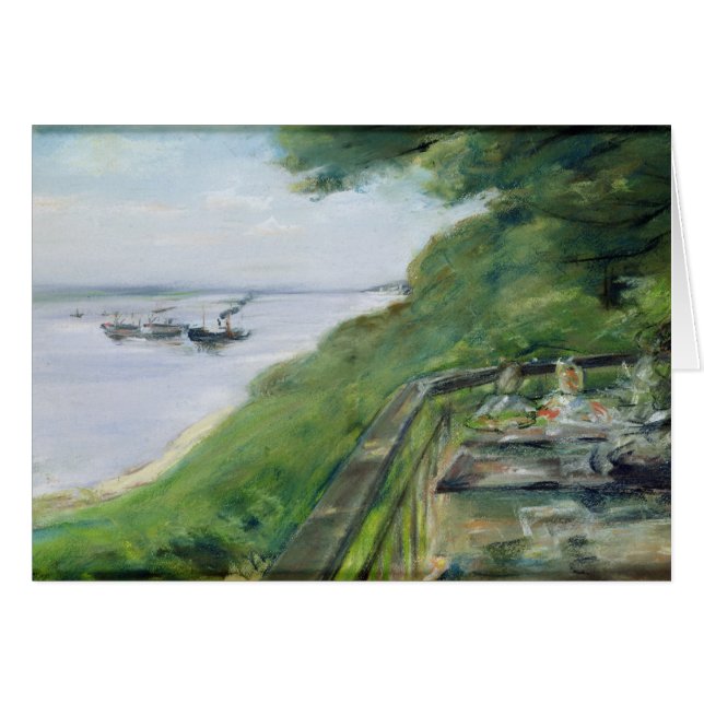 Die Terrasse an Jakobs Restaurant in Niensted (Vorderseite (Horizontal))