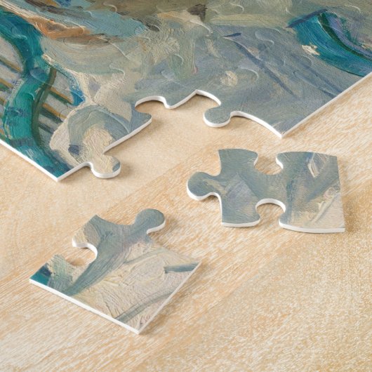 Die Terrasse, Cap d'Ail | Sir John Lavery Puzzle (Seite)