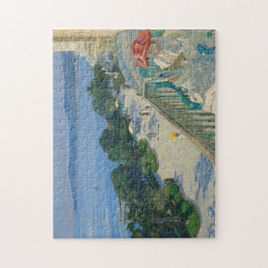 Die Terrasse, Cap d'Ail | Sir John Lavery Puzzle (Vertikal)